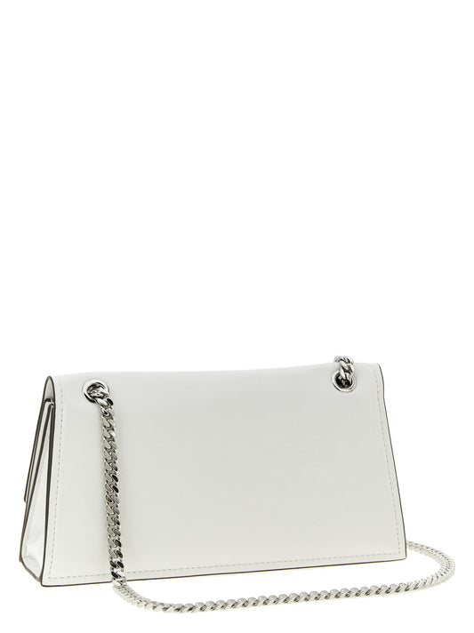 Tory Burch Kira Turnlock Shoulder Bag — White, €590