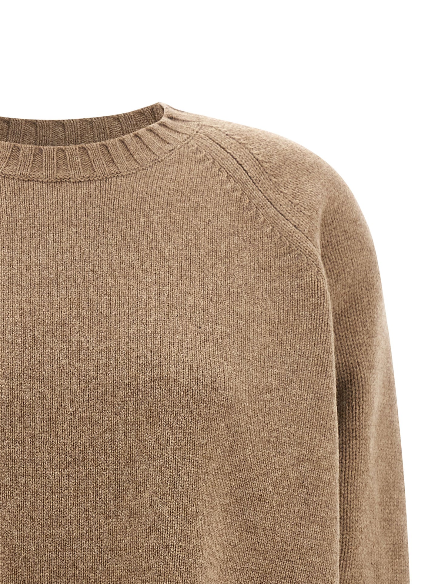 Tory Burch Wool Sweater - Beige Knitwear