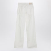 Citizens of Humanity Yellow Ochre Trouser Skirt — White Denim Jeans
