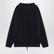 C.P. Company Black Cotton Sweater — Refined Everyday Comfort