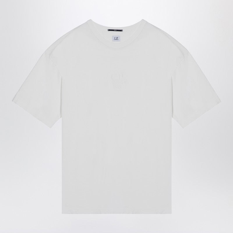 C.P. Company White cotton crew-neck t-shirt