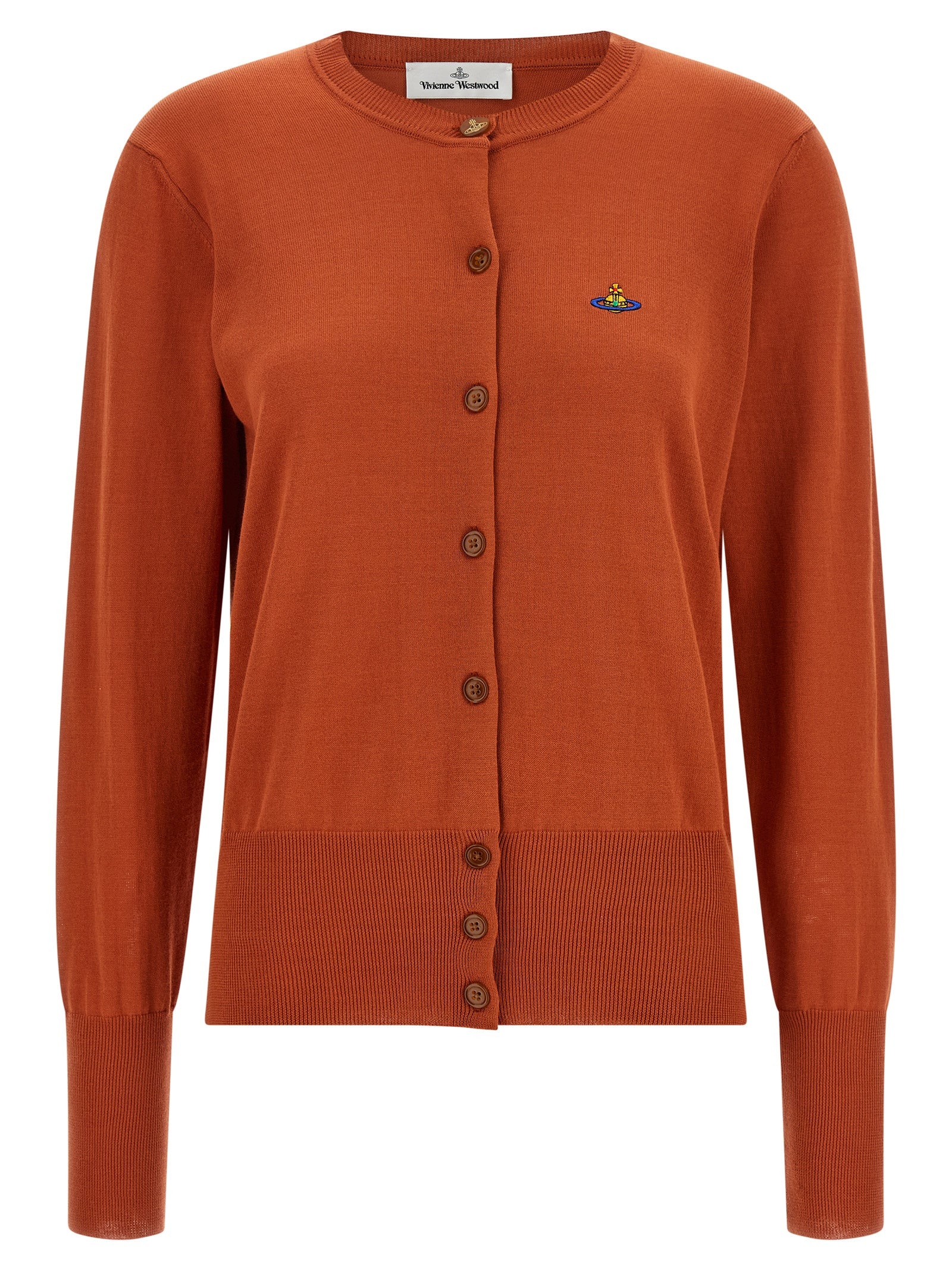 Vivienne Westwood Bea Cardigan - Orange Knitwear
