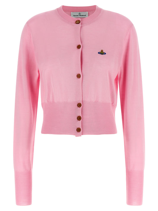 Vivienne Westwood Bea Cardigan - Pink Knitwear
