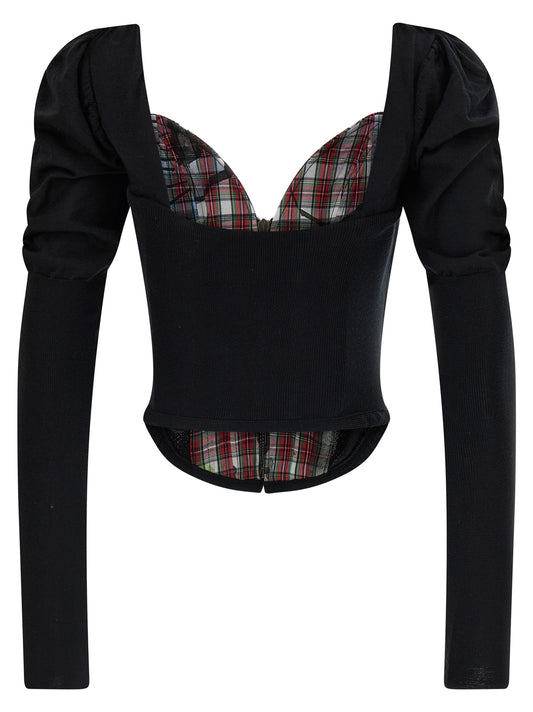 Vivienne Westwood Bea Corset Cardigan Knitwear
