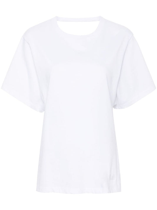 Iro White Cotton Tee — Classic Fit T‑Shirt