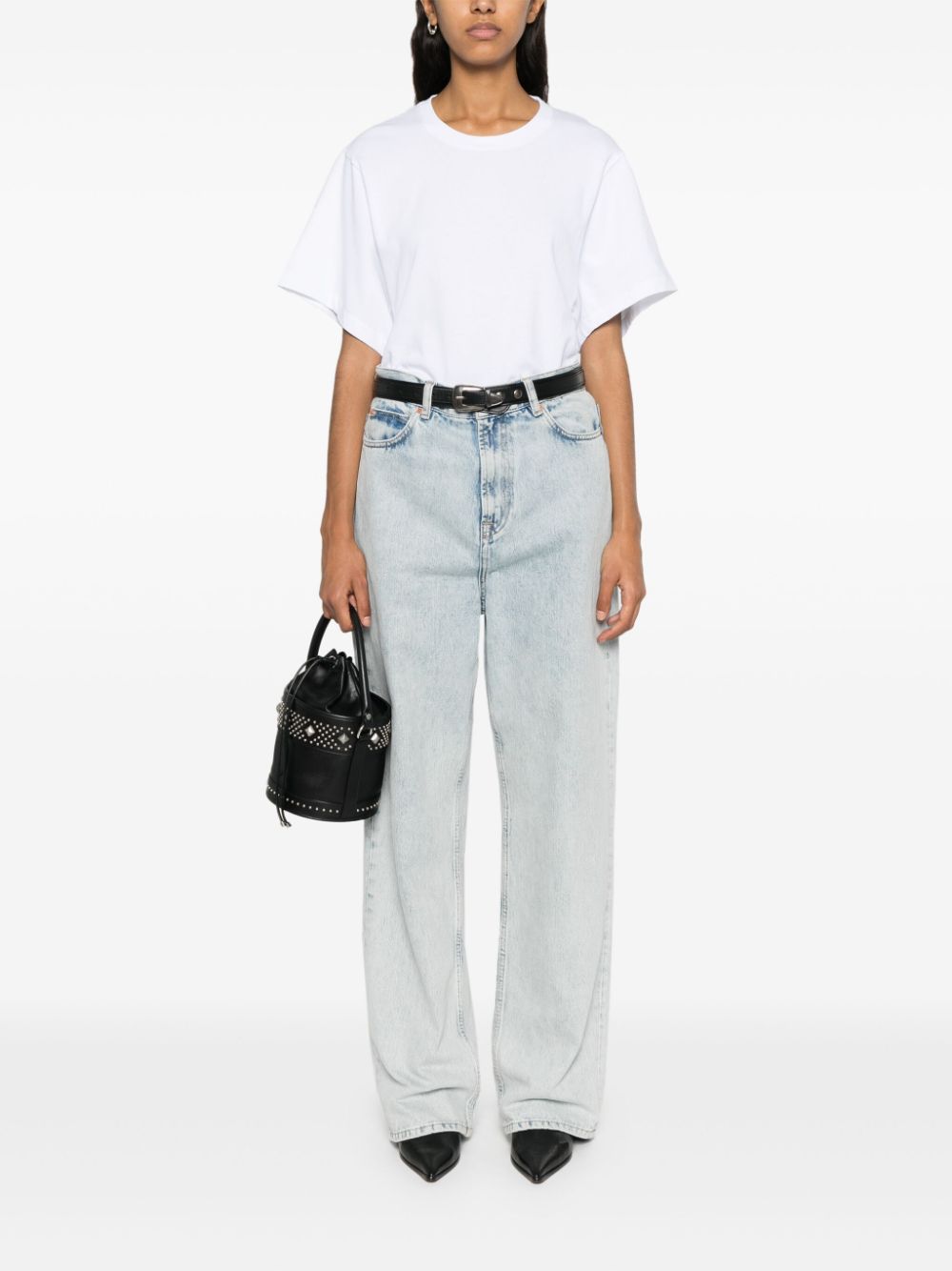 Camisetas y polos Iro Camiseta de algodón blanca