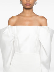 Solace London Dresses Beige maxi dress