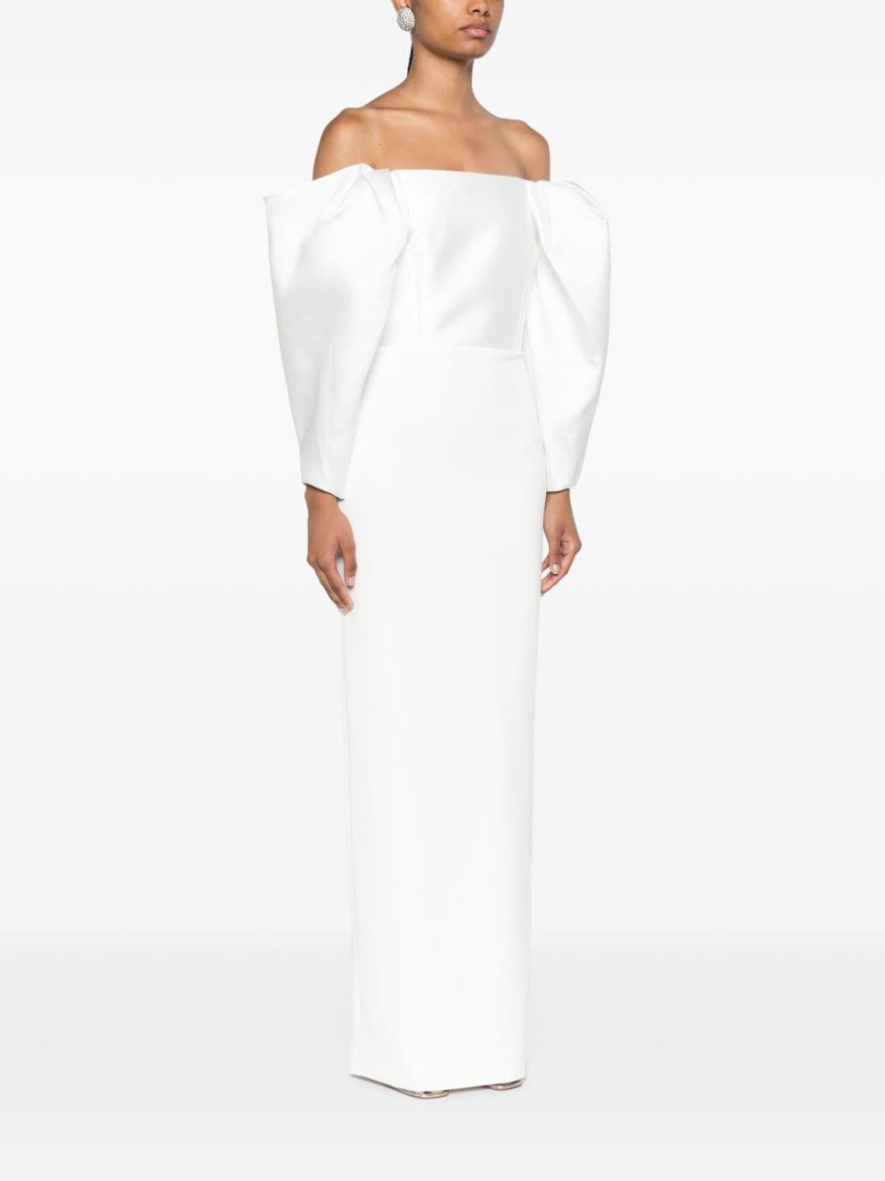 Solace London Dresses Beige maxi dress