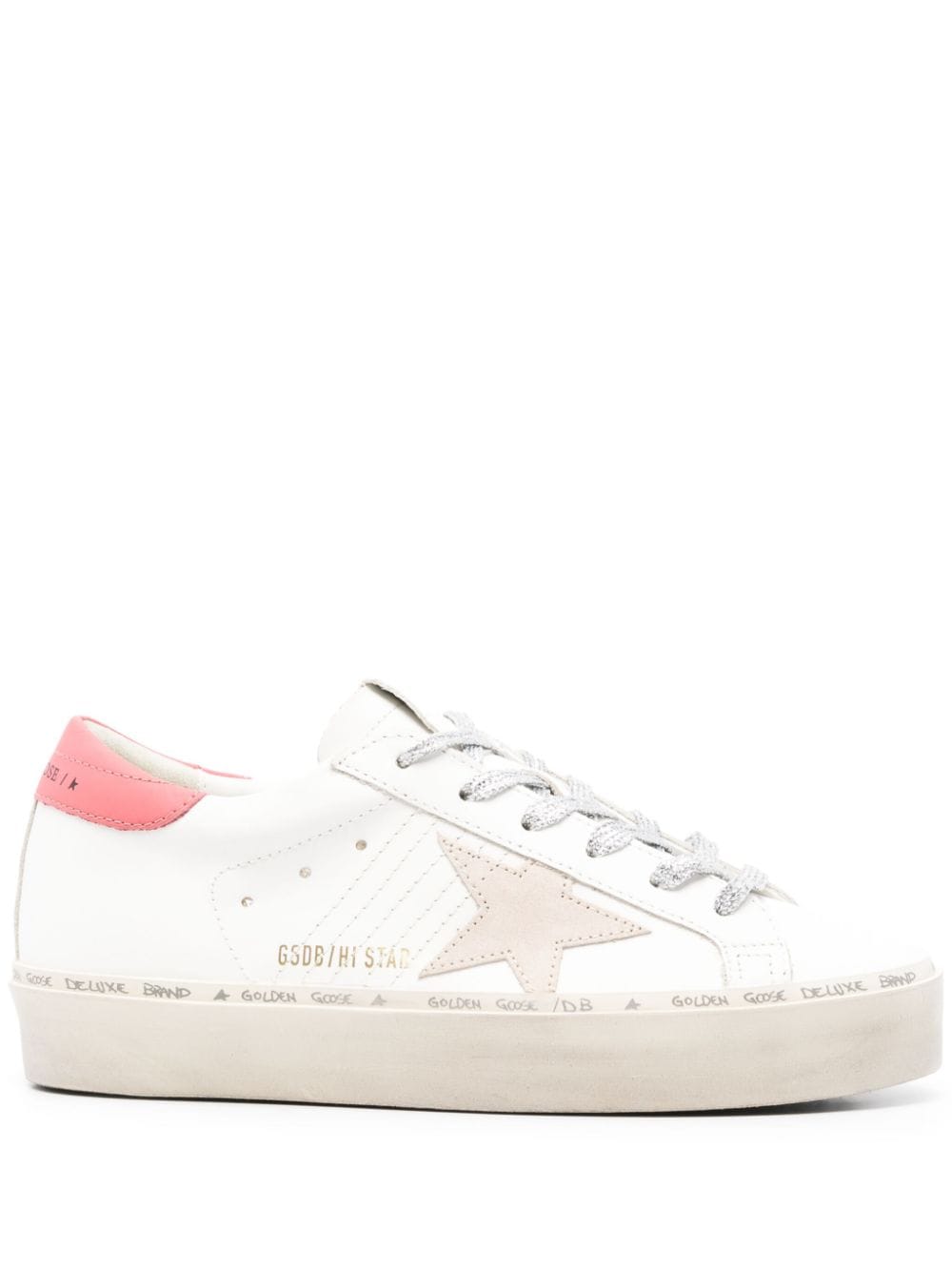 Golden Goose Hi Star sneakers in calf leather