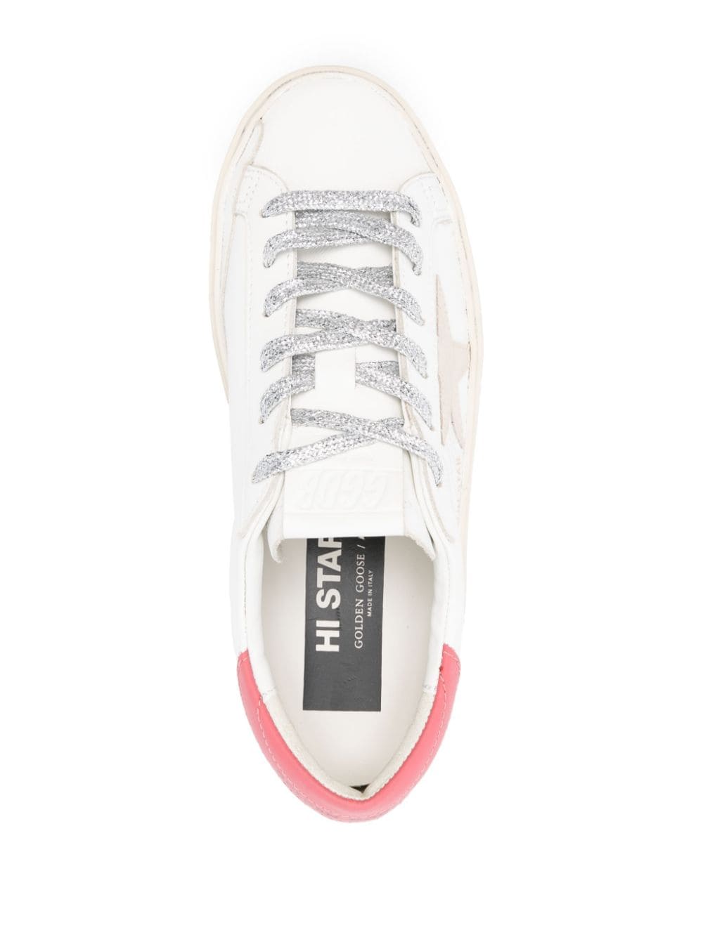Golden Goose Hi Star sneakers in calf leather