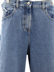 Le jean Attico Clear Blue coupe droite en denim