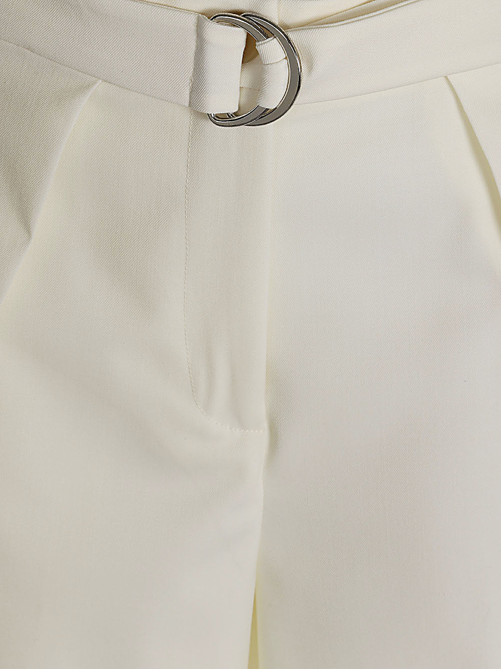Erika Cavallini Pantalon Semi-Couture Blanc