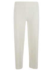 Avenue Montaigne Trousers White wide leg