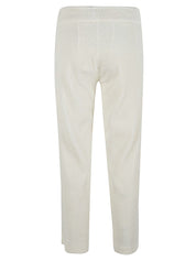Avenue Montaigne Trousers White wide leg