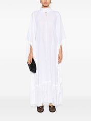 Taller Marmo Pre White Linen Kaftan Dress