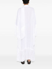 Taller Marmo Pre White Linen Kaftan Dress