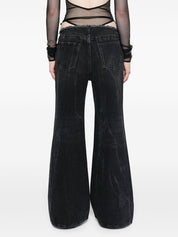 Givenchy Jeans Black flared denim