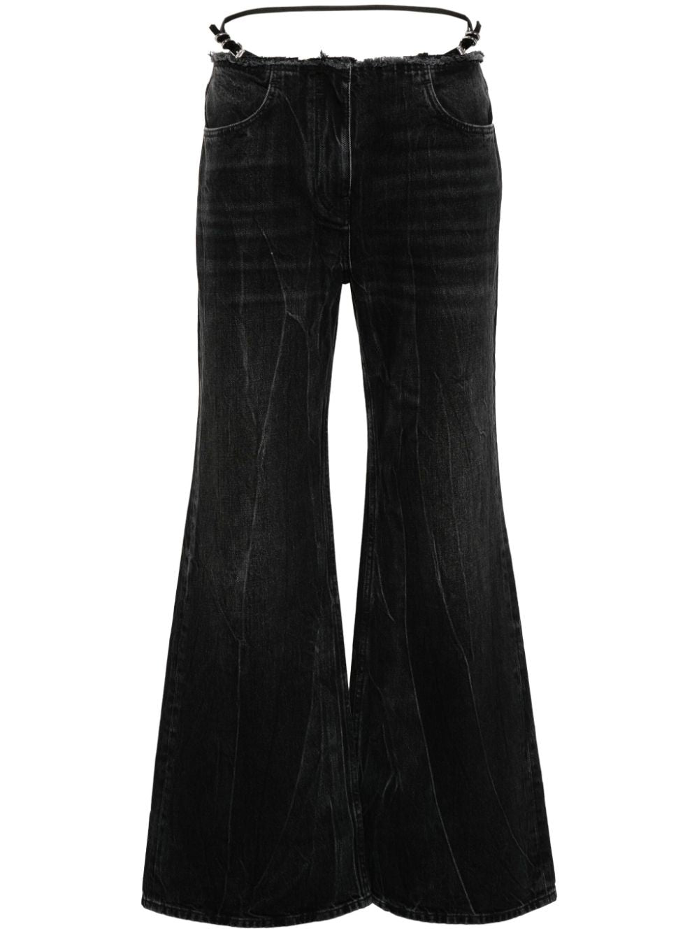 Givenchy Jeans Black flared denim