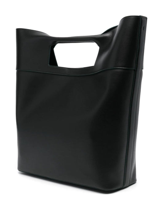 Alexander McQueen Black Leather Handbag