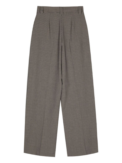 Alysi Trousers Blue — Wide‑Leg Elegance