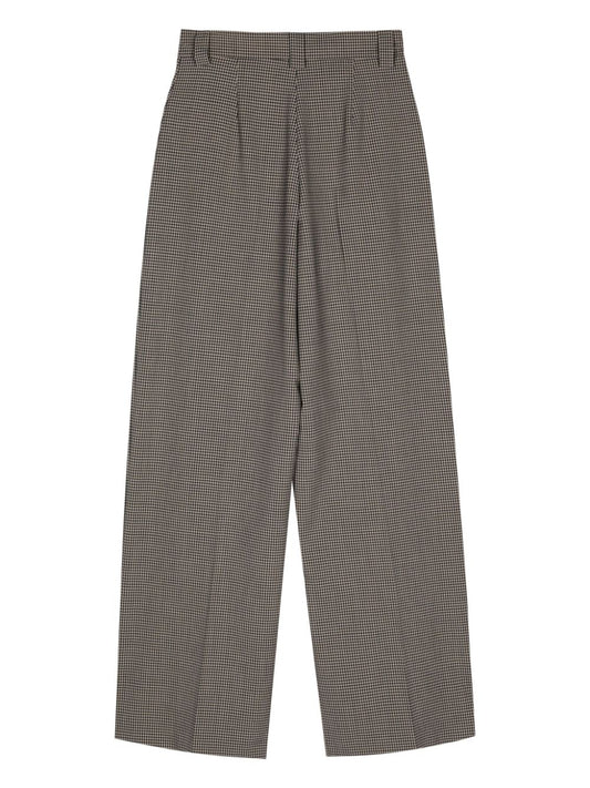 Alysi Trousers Blue — Wide‑Leg Elegance
