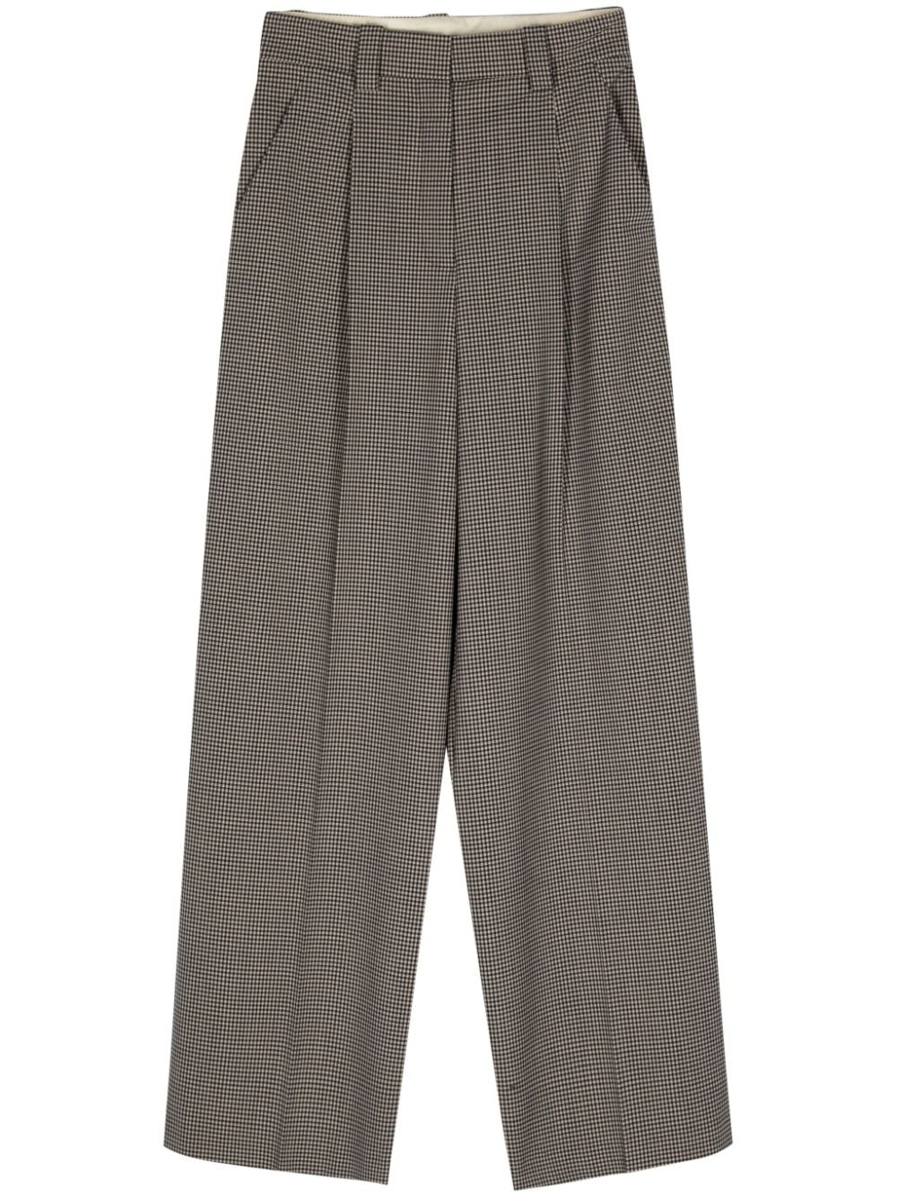 Alysi Trousers Blue — Wide‑Leg Elegance