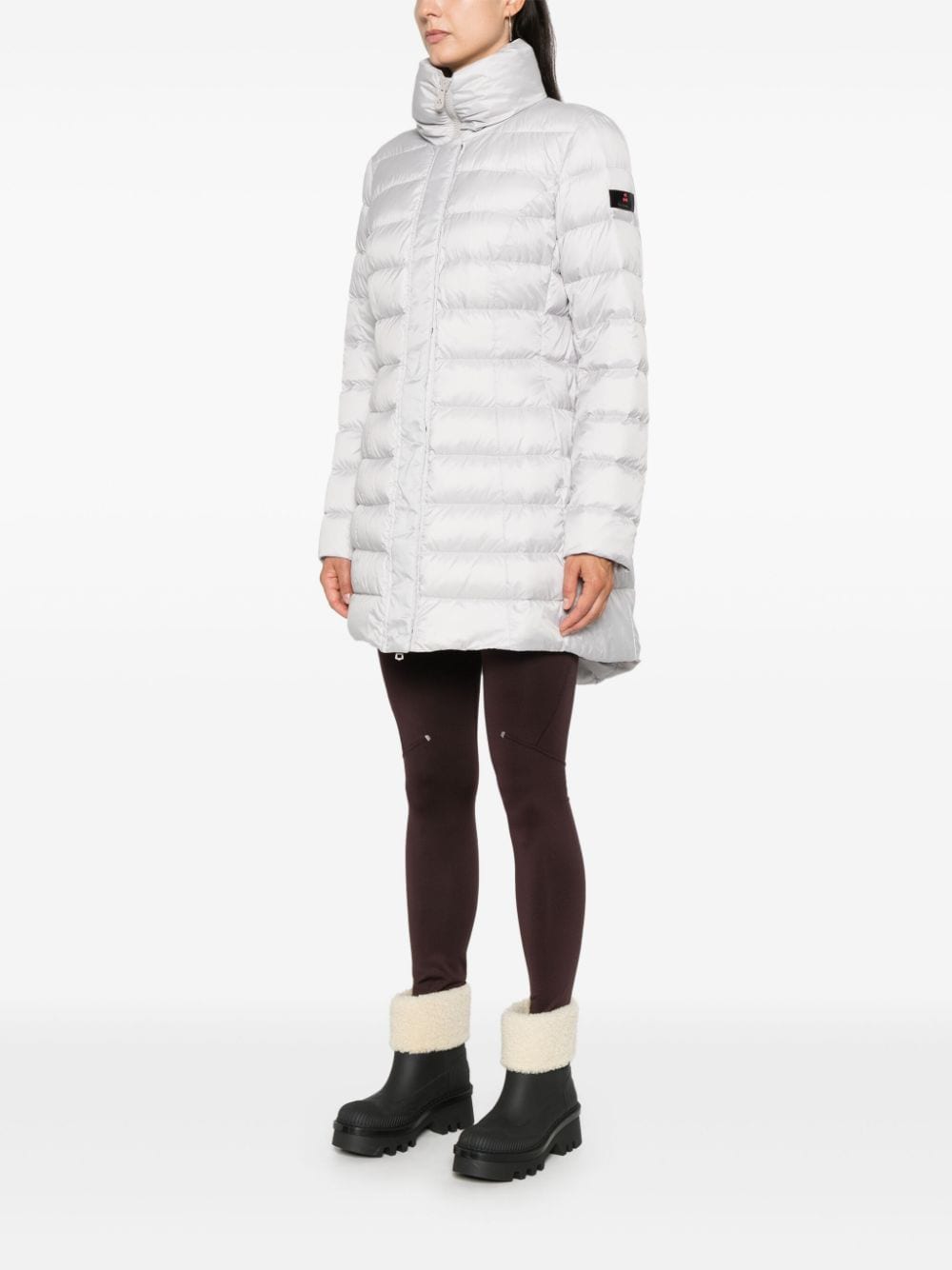 Peuterey Coats Grey goose down padded