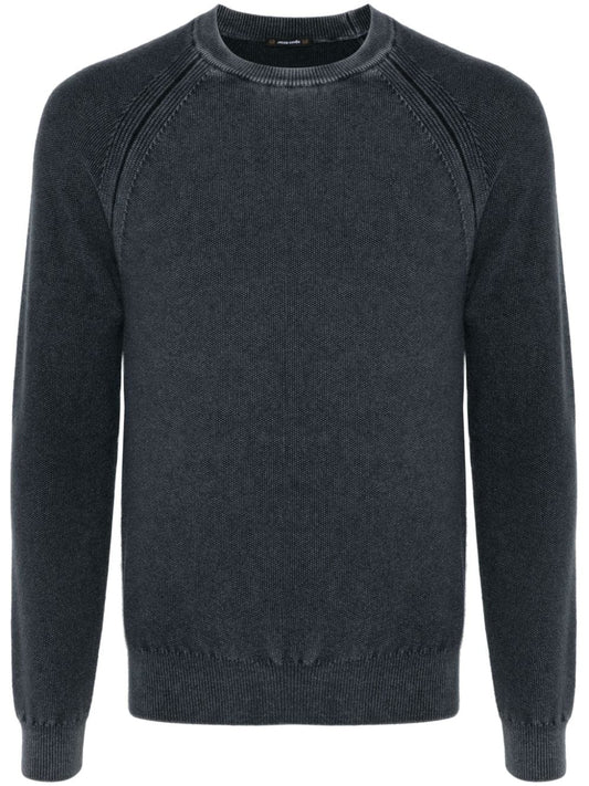 Blue Cashmere Sweater — Jacob Cohen Luxury Knit