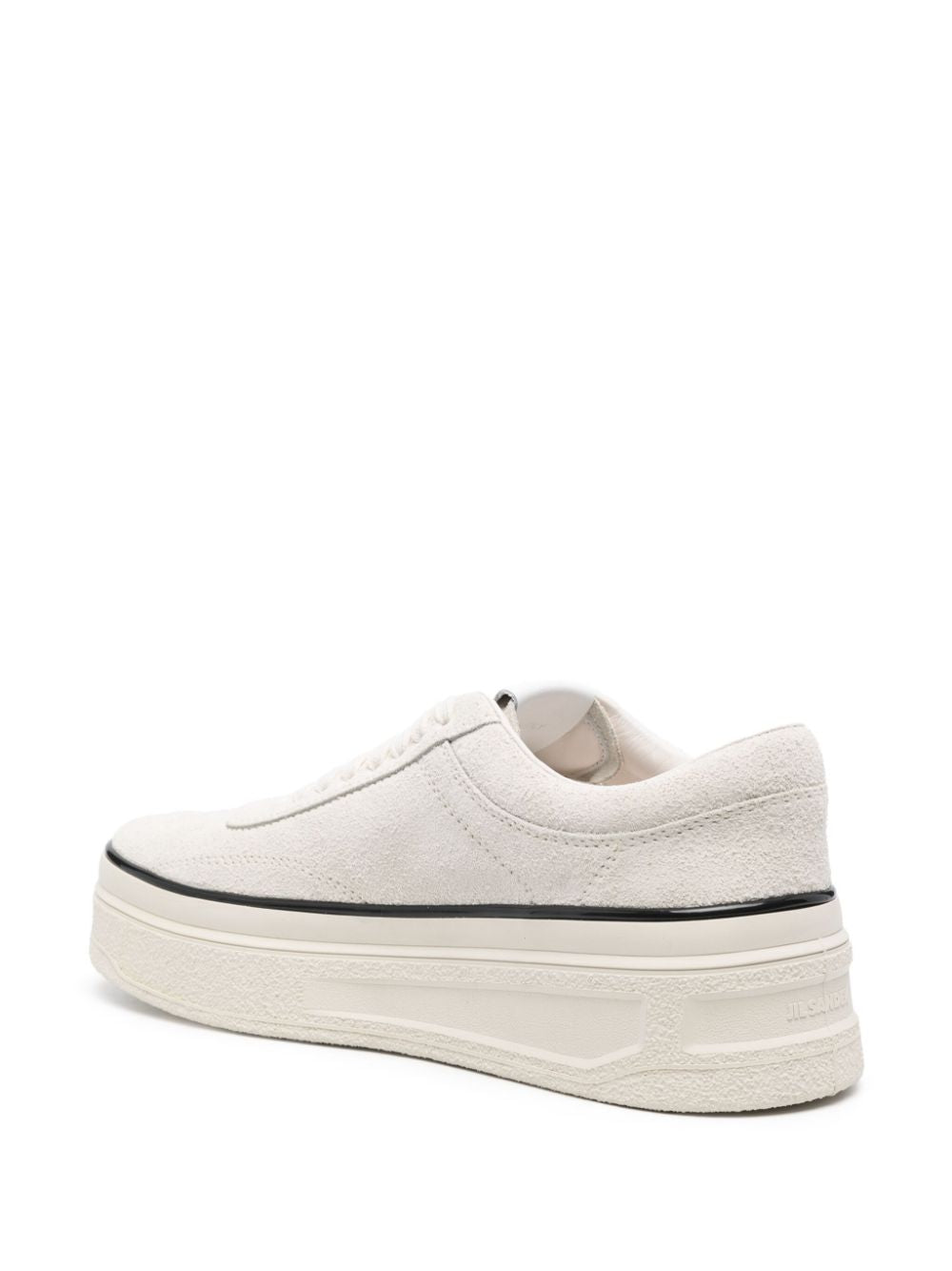 Baskets Jil Sander blanches
