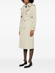 Burberry Coats Grey cotton gabardine trench
