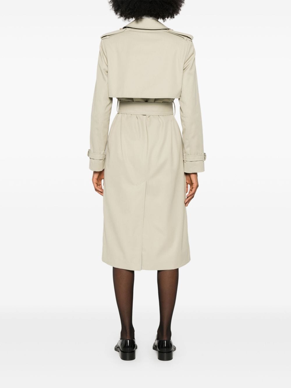 Burberry Coats Grey cotton gabardine trench