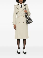 Burberry Coats Grey cotton gabardine trench