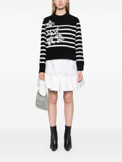 Pulls Ermanno Firenze en laine mélangée noire