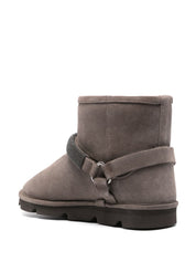 Brunello Cucinelli Boots Grey suede ankle style