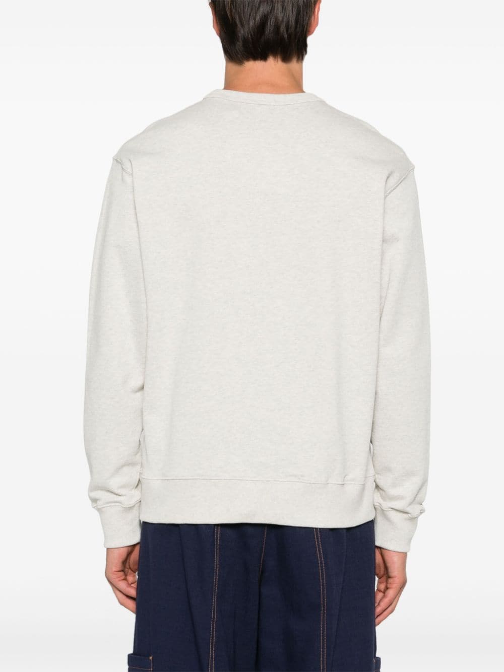 Kenzo Sweaters Grey cotton crewneck