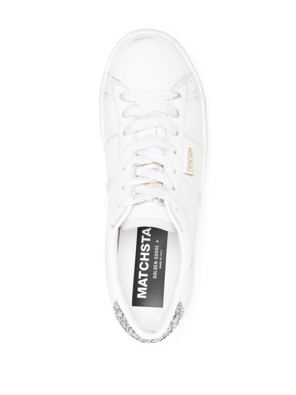 Golden Goose Match Star Sneakers in Calf Leather