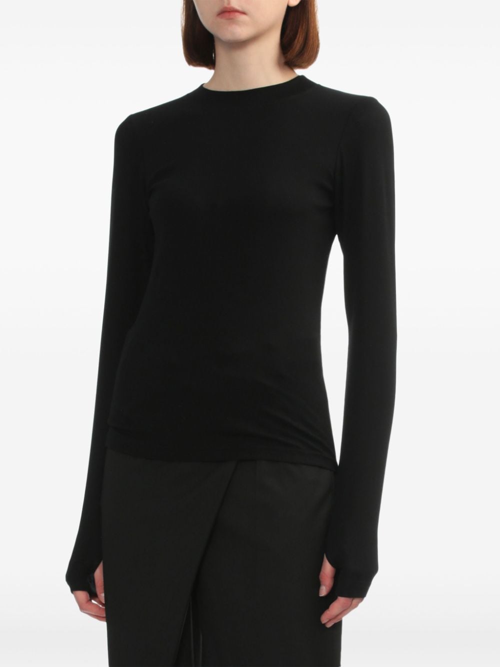 HERSKIND Sweaters in Black Organic Cotton Blend