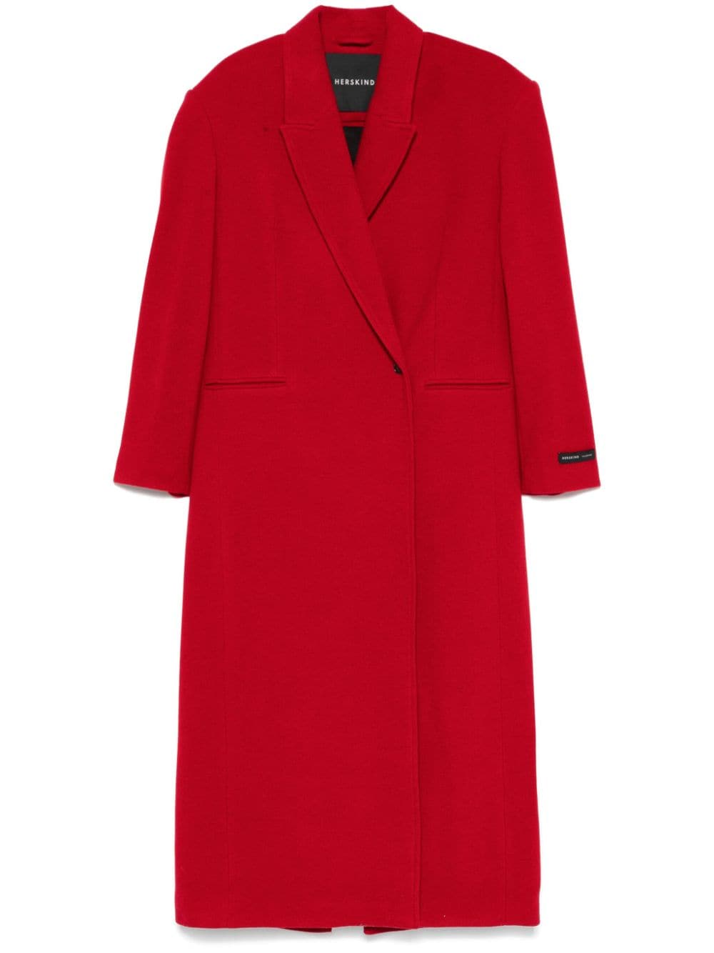 Manteaux HERSKIND Manteau long en laine rouge