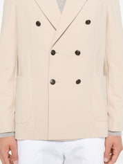 Circolo 1901 Jackets Beige double-breasted