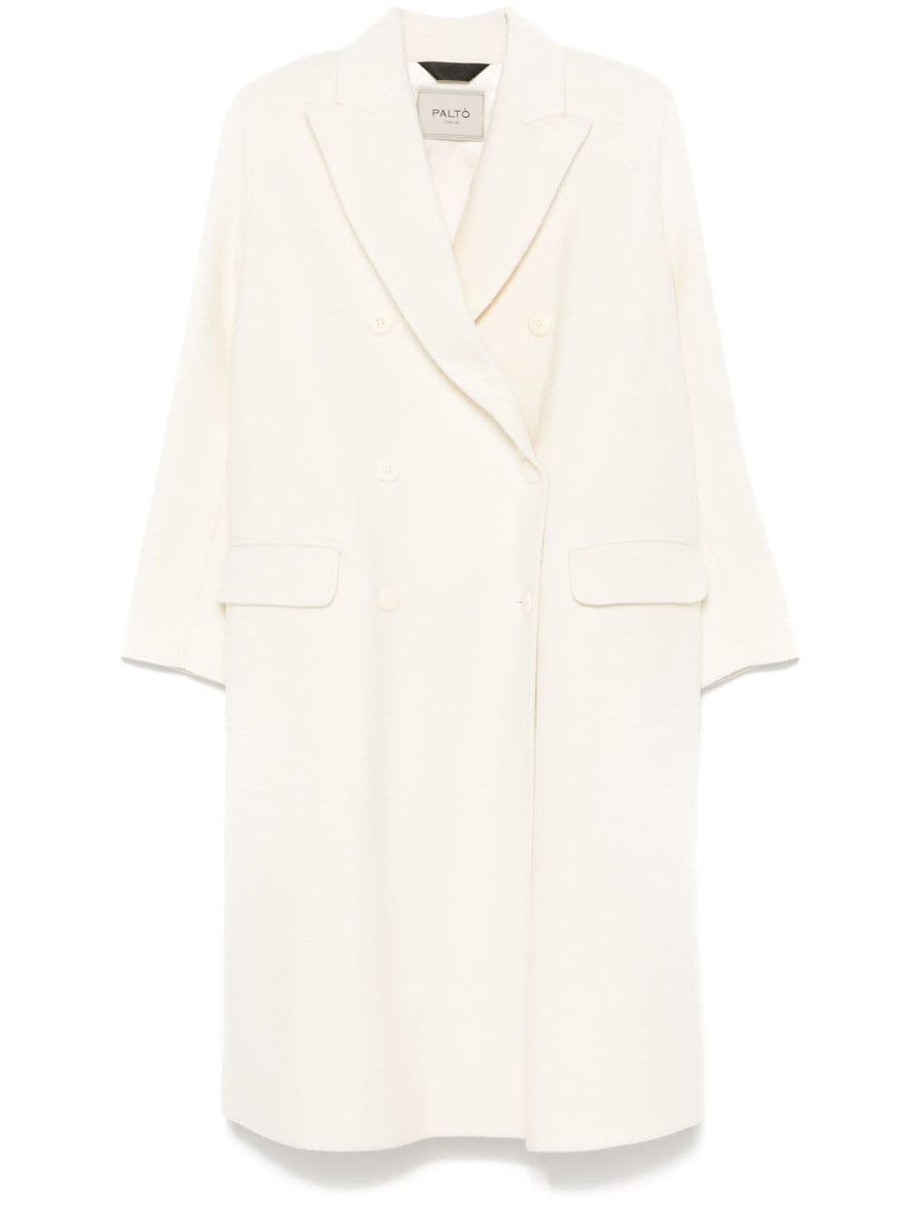 Paltò Coats White wool blend Arianna coat