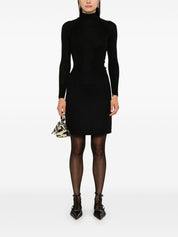 Parosh Skirts Black wool straight hem