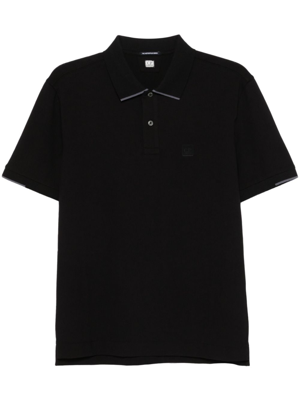 Camisa polo negra Metropolis de CP Company