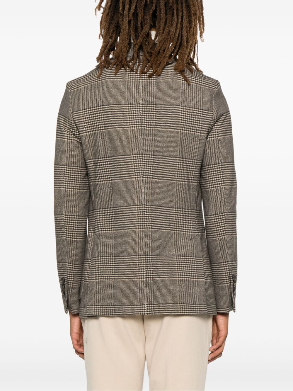 Circolo 1901 Jackets Brown in cotton blend check