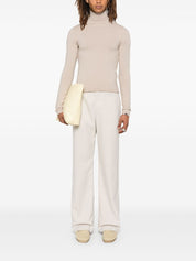 EXTREME CACHMERE Sweaters Beige cashmere high-neck