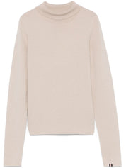 EXTREME CACHMERE Sweaters Beige cashmere high-neck
