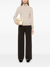 EXTREME CACHMERE Sweaters Beige cashmere high-neck