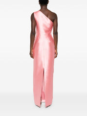 Solace London Dresses Pink one-shoulder maxi