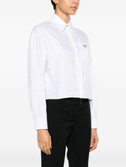 Versace Shirts White cotton poplin