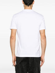 T-shirts et polos Versace en jersey de coton blanc