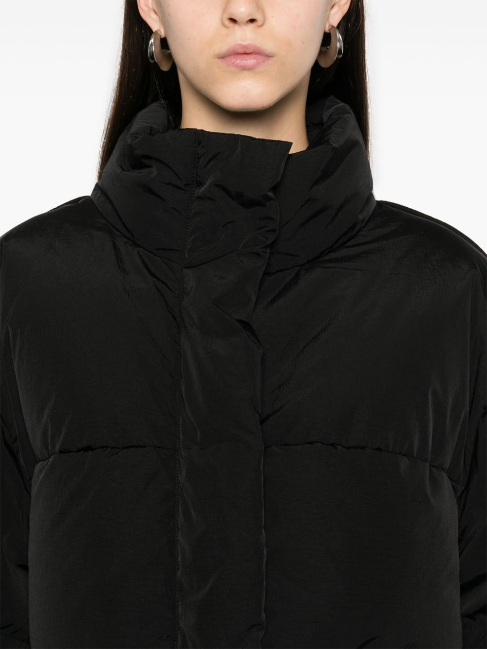 Acne Studios Coats Black padded down shell